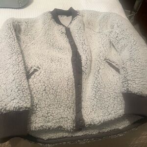 Women's Cream Teddy Jacket